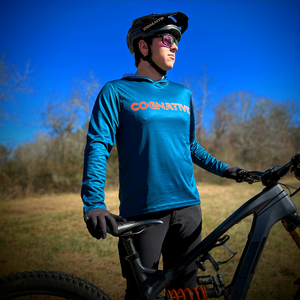 Men's Highland Technical Hoodie Jersey (Absolute Teal)