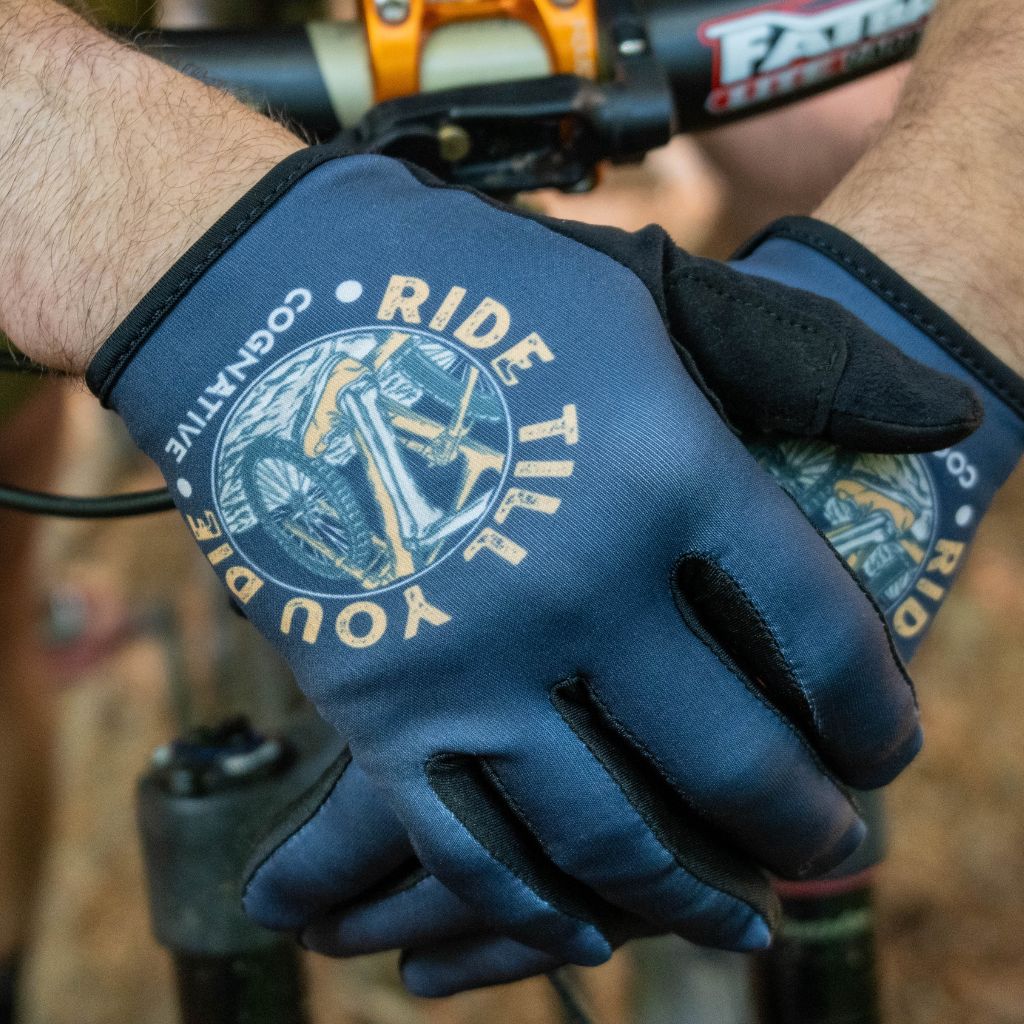 Leather mountain bike gloves sale