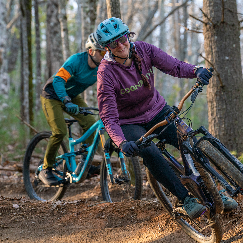 Black Mountain Bike Pants for Women Trail Ready Lightweight