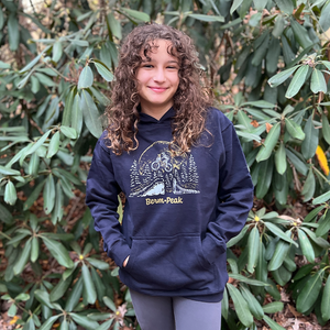 Youth navy blue hot sale hoodie