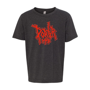 Porter MTB Trail Slayer - Youth Shirt (Heather Charcoal)