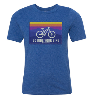 Youth Go Ride Your Mountain Bike Shirt