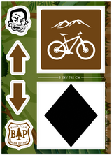 BERM PEAK TRAIL MARKER KIT (3 OPTIONS)