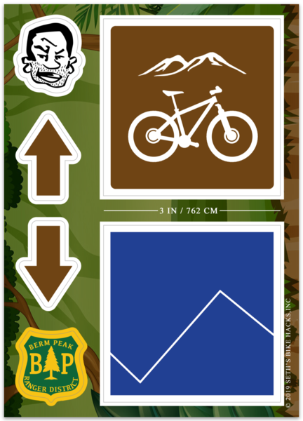 BERM PEAK TRAIL MARKER KIT (3 OPTIONS)