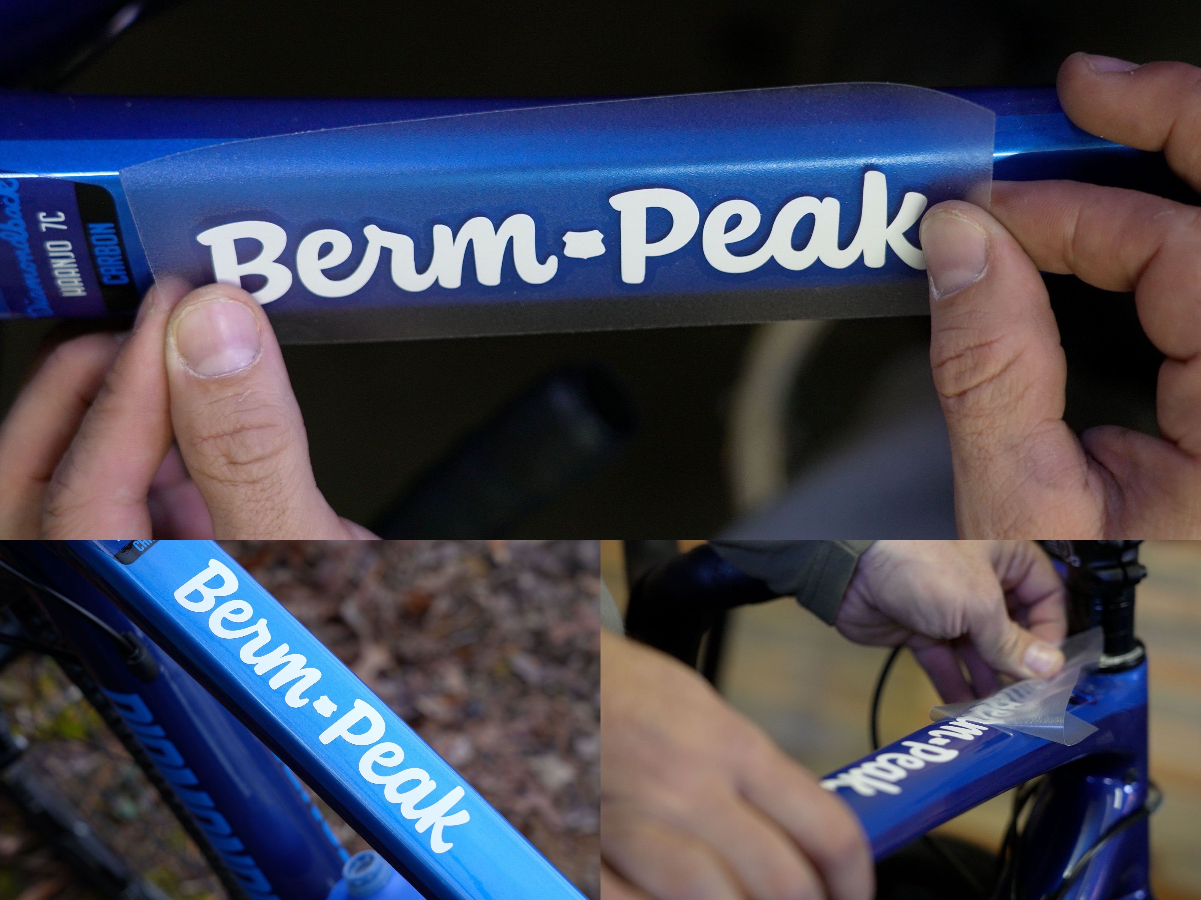 Berm Peak Transfer Sticker - Cognative MTB®